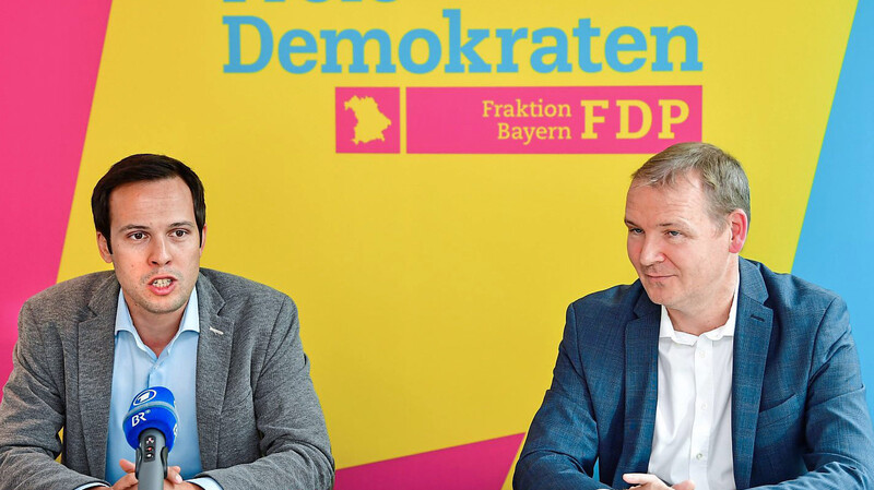 Sobald die vulnerablen Gruppen durchgeimpft sind, seien Lockerungen in mehreren Bereichen möglich, sagen FDP-Fraktionschef Martin Hagen (l.) und Gesundheitsexperte Dominik Spitzer.