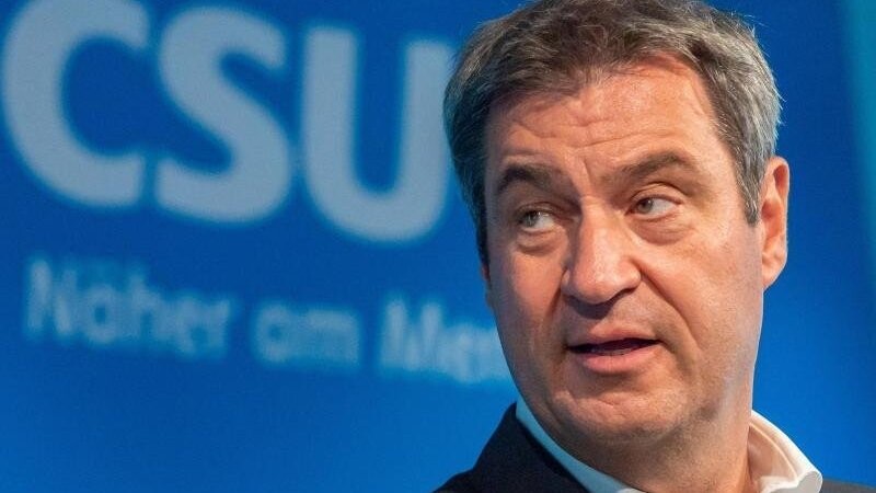 Markus Söder, CSU-Parteivorsitzender und Ministerpräsident von Bayern.