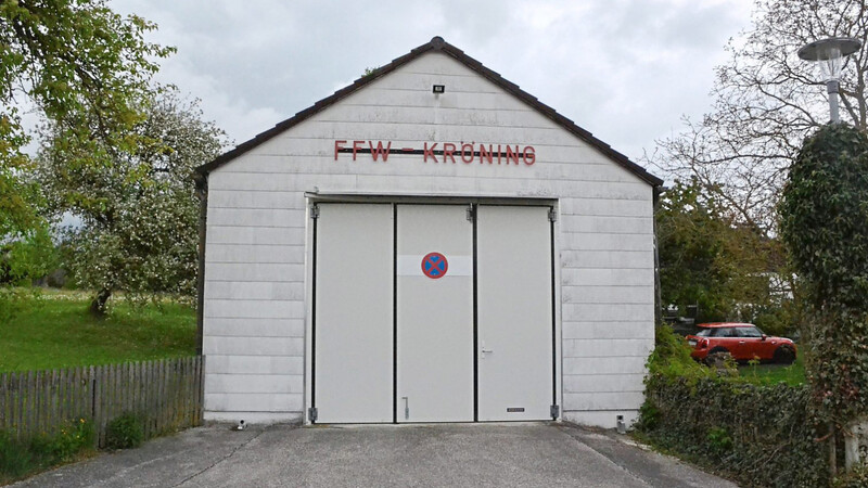 Das alte Feuerwehrhaus in Triendorf ist viel zu klein.