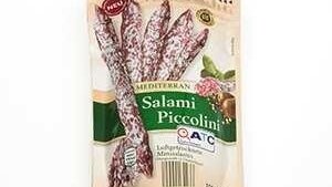 Das Produkt "Salami Piccolini Mediterran" wurde vom Hersteller zurückgerufen.