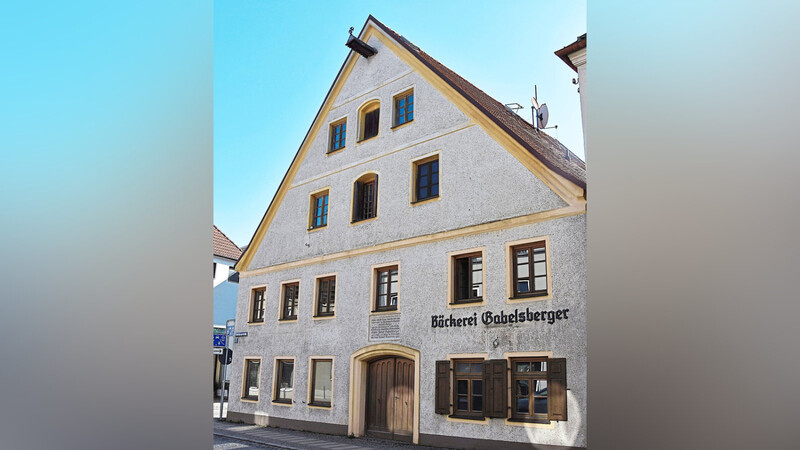 In der gleichnamigen Straße mit der Hausnummer 12 in Mainburg steht das Stammhaus der Familie Gabelsberger.