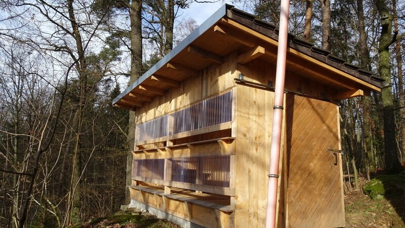 Das neue Vereinsbienenhaus in Niesassen