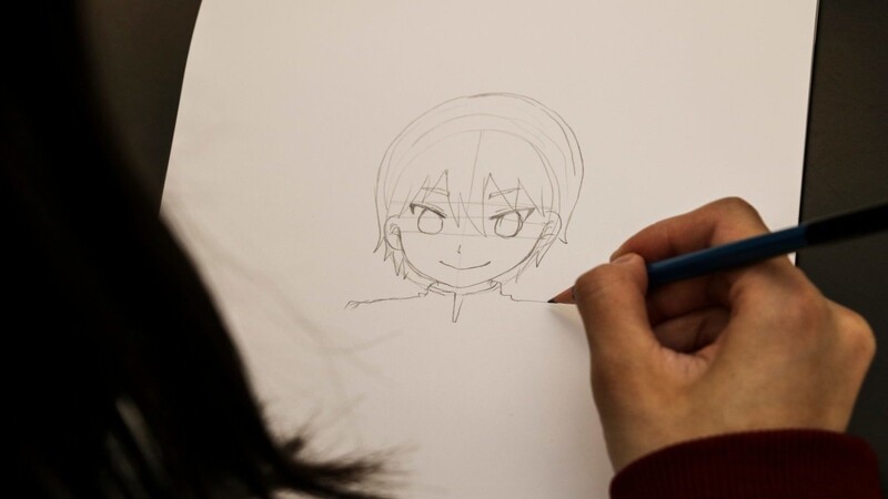 Das ist Yuzu, die Hauptfigur in unserem neuen Freistunde-Manga.