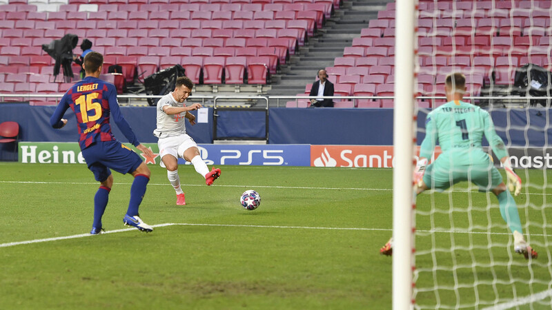 Ivan Perisic erzielte ein Tor gegen den FC Barcelona.