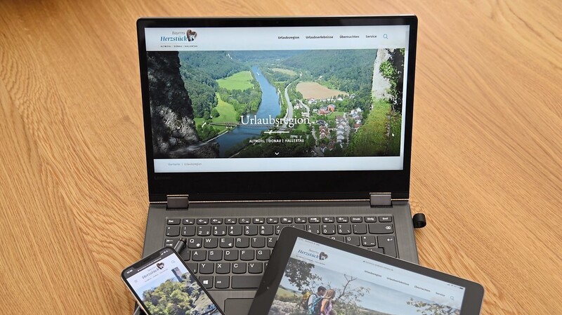 Die neue Webseite des Tourismusverbands im Landkreis Kelheim ist für mobile Endgeräte optimiert.