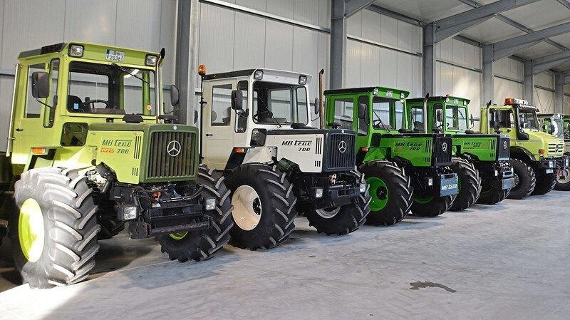 Der Traktorenbaureihe wurde von 1973 bis Ende 1991 hergestellt.