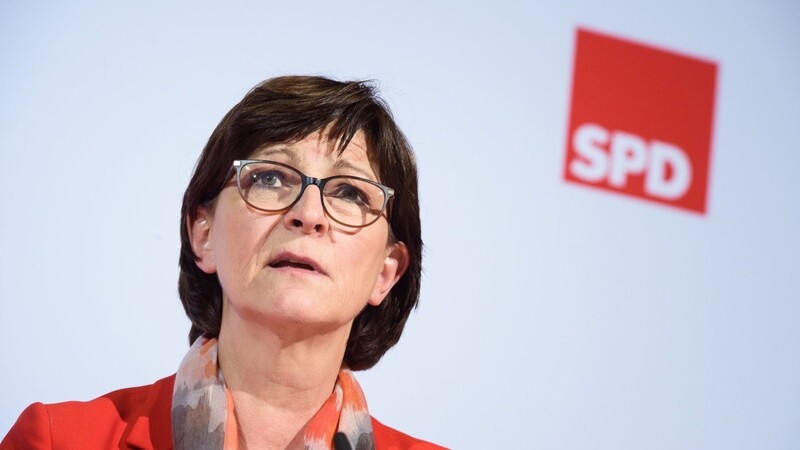 SPD-Bundesvorsitzenden Saskia Esken.