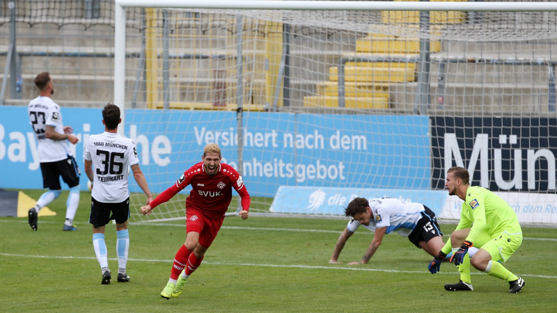 Die Löwen verlieren gegen Würzburg mit 1:2.