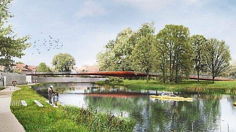 Die Brücke für Fußgänger und Radfahrer von Mitterdorf nach Roding bekommt noch einmal eine Chance. Der Stadtrat befasst sich in einer Sondersitzung am Donnerstag, 1. Oktober, erneut damit.
