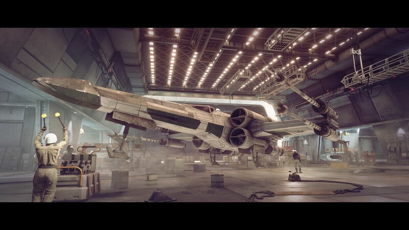 X-Wing statt Lichtschwert: In "Star Wars: Squadrons" werden die Kämpfe zwischen Imperium und Rebellen vor allem in der Luft ausgetragen.