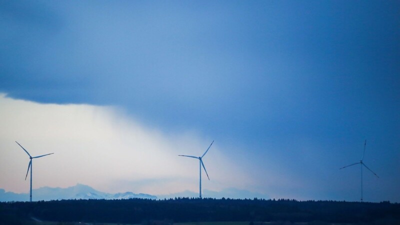 Der Ausbau der Windkraft in den südlichen Bundesländern kommt nur schleppend voran.