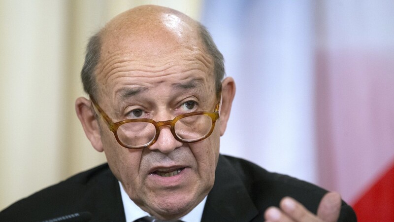 Der französische Außenminister Jean-Yves Le Drian spricht im UBoot-Deal von einem schweren Vertrauensbruch-