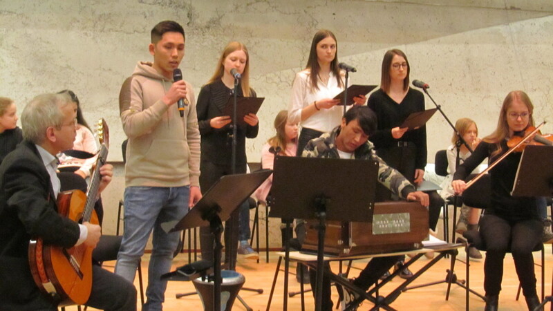 Das Ensemble Horizonte bot Musik aus Afghanistan und Deutschland.