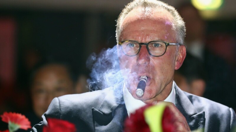 Bayern-Vorstandsboss Karl-Heinz Rummenigge kann erneut auf ein erfolgreiches Jahr zurückblicken.