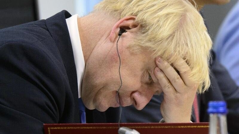 Hat nun zumindest rechnerisch keine Mehrheit mehr im Westminster-Parlament: Boris Johnson.