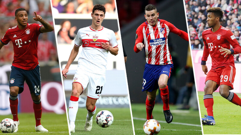 Tolisso, Pavard, Hernández und Coman - vier Franzosen werden in der kommenden Saison beim FC Bayern spielen.