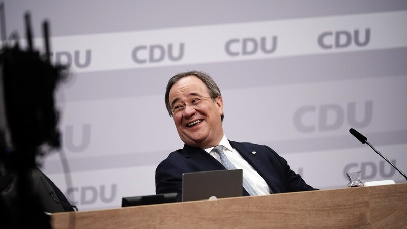 Armin Laschet wurde beim digitalen Bundesparteitag der CDU zum neuen Parteivorsitzenden gewählt.