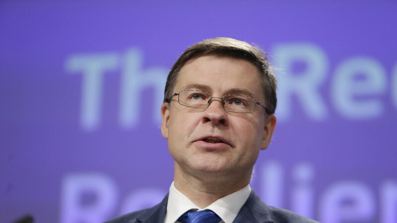 EU-Vizepräsident Valdis Dombrovskis: "Die Zuwendungen müssen nachhaltig eingesetzt werden."