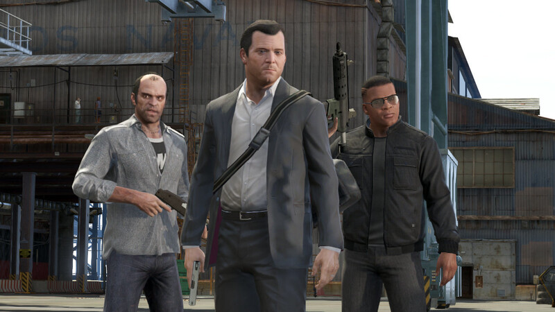 Trevor, Michael und Franklin (v.l.) sind die drei Protagonisten von "Grand Theft Auto 5".