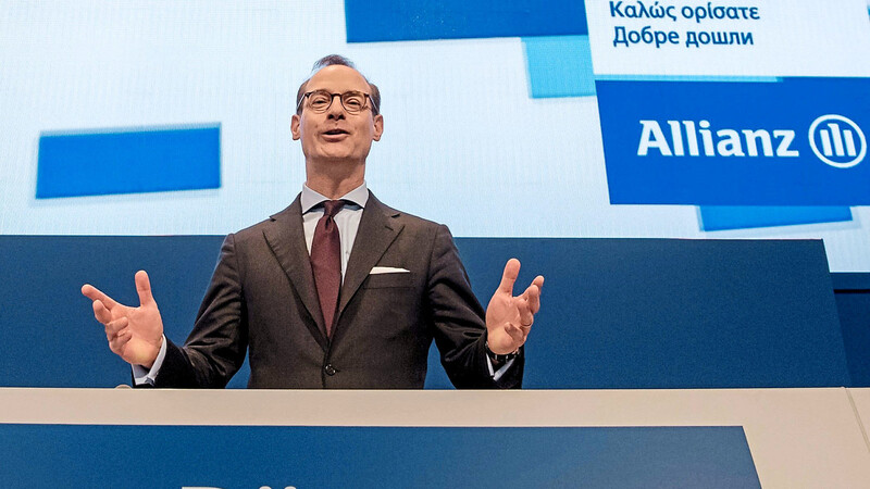 Allianz-Vorstandsvorsitzender Oliver Bäte ist nach eigenen Aussagen mit dem Jahr 2019 zufrieden.