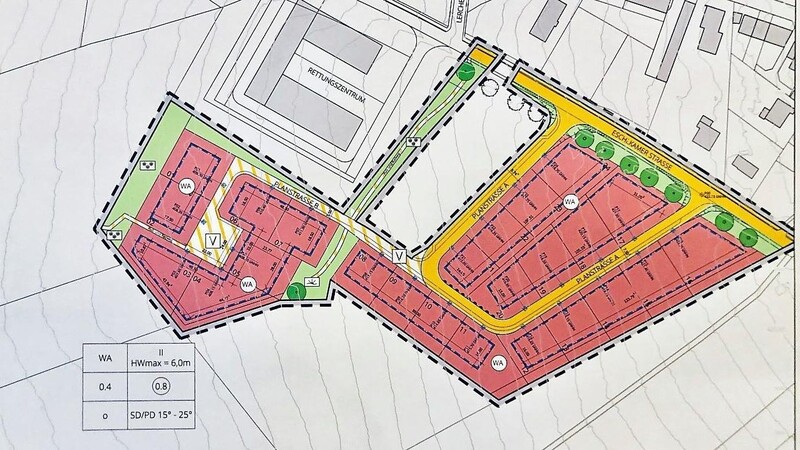 Kleinere Änderungen erfolgten im Plan des Baugebiets "Aufelder".