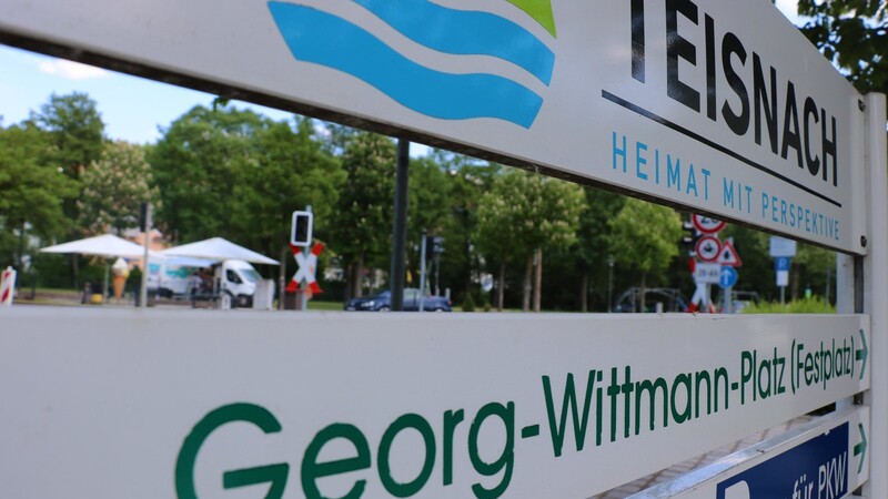 Der Georg-Wittmann-Platz in Teisnach soll aufgewertet werden. Einen Entwurf gibt es schon.