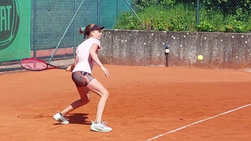 Alissa Kuchynka hatte ihre Gegnerinnen auf dem Court größtenteils souverän im Griff. Nur im Halbfinale stieß sie auf etwas mehr Gegenwehr.
