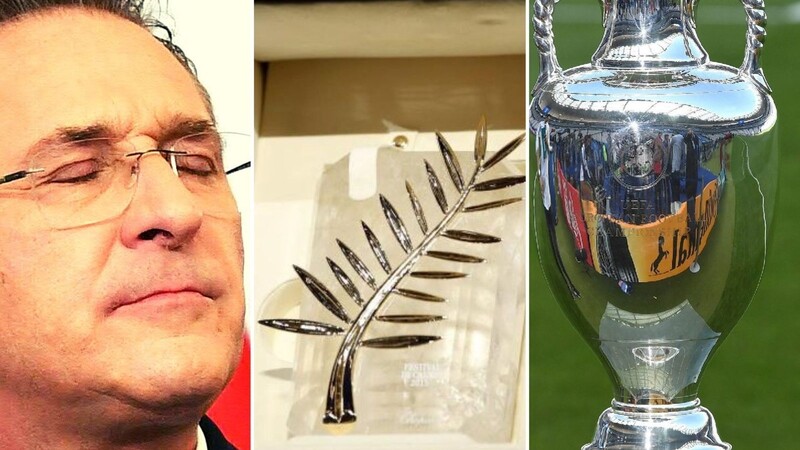 Wird Heinz-Christian Strache vor dem Landesgericht in Wien wegen Bestechlichkeit verurteilt? Wem winkt die höchste Auszeichnung der Internationalen Filmfestspiele in Cannes: die "Palme d'or"? Ein Sieger wird auch bei der Fußball-Europameisterschaft gesucht.