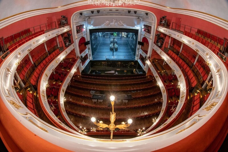 Das Opernhaus im Staatstheater Nürnberg. 