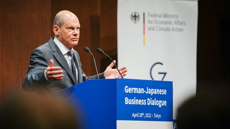 Bundeskanzler Olaf Scholz (SPD) sucht den Schulterschluss mit Japan.