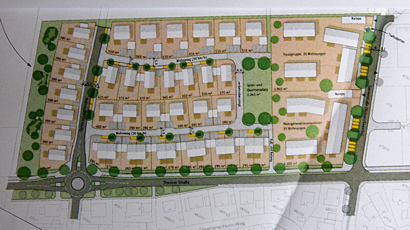 Eine neue Variante für das Baugebiet Kleinfeld West.