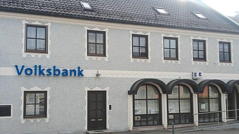 Die Volksbank-Niederlassung in der Bahnhofstraße wird schon zum 1. Juni geschlossen.