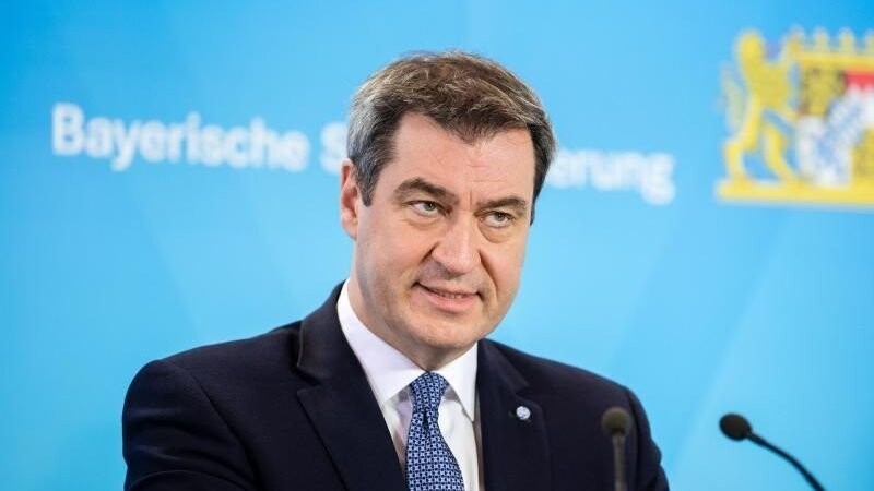 Markus Söder, Ministerpräsident von Bayern, spricht auf einer Pressekonferenz. Foto: Matthias Balk/dpa