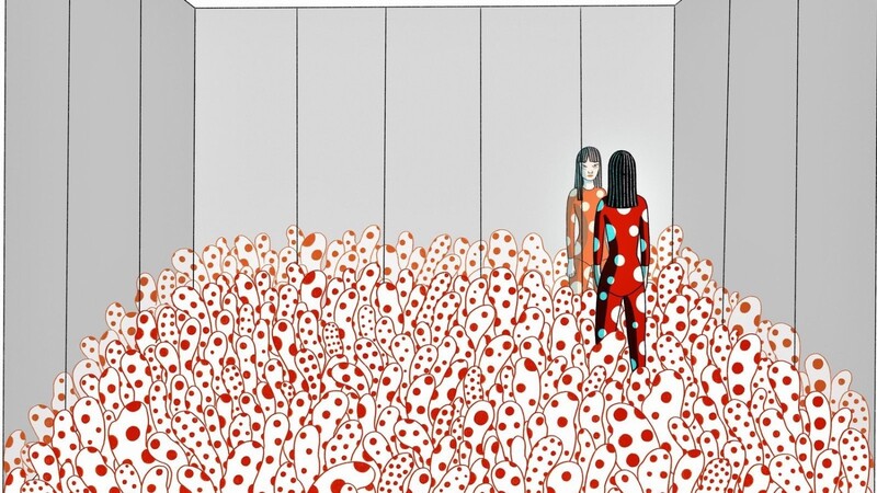 Ein Spiegelraum ohne Ausweg: Die Italienerin Elisa Macellari hat für die Traumata der Künstlerin Yayoi Kusama eindringliche Bilder gefunden.