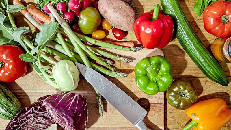 Für einen veganen Januar steht viel Gemüse auf dem Speiseplan.