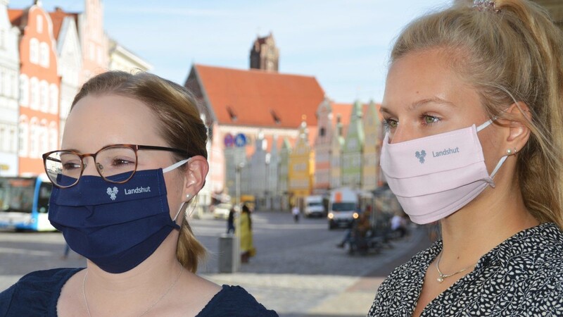 Für alle Landshut-Fans gibt es ab sofort Mund-Nasen-Masken mit dem Landshut-Logo.