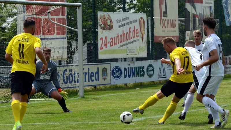 Mt 5:0 siegte die DJK Vilzing im Testspiel gegen den FC Tegernheim.