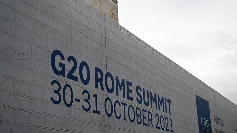 Der G20-Gipfel findet Rom statt.