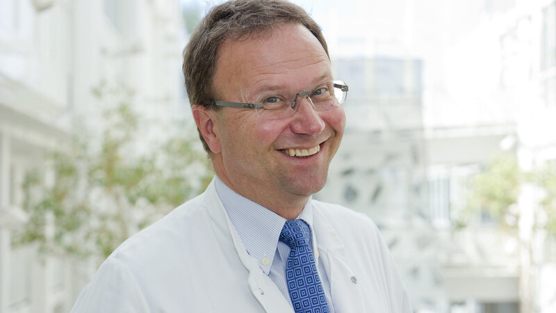 Prof. Dr. Stephan Holmer, Chefarzt der Medizinischen Klinik II am Klinikum Landshut.