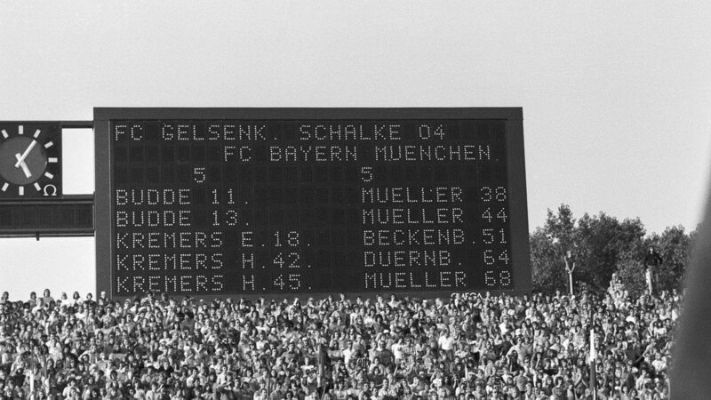 Das höchste Unentschieden der Bundesliga-Historie: 5:5.