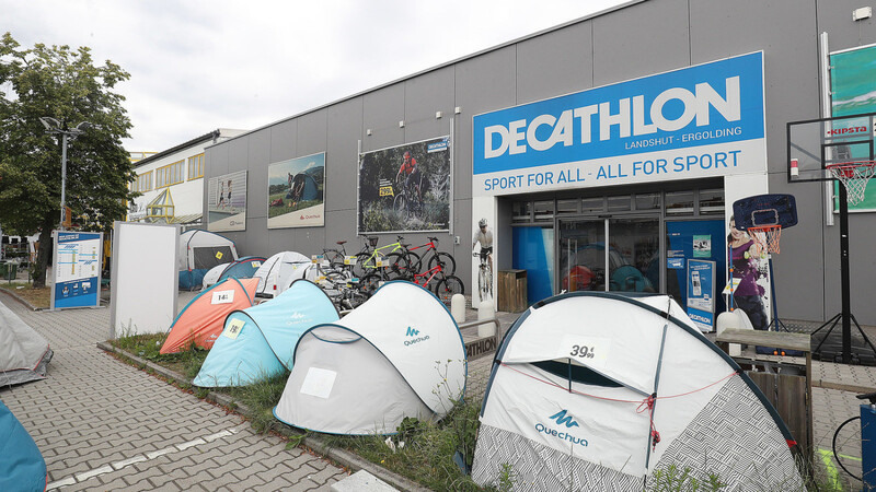 Nach der Stadtratsentscheidung wird Decathlon, derzeit in Ergolding vertreten, sich nicht im Landshut-Park vergrößern.