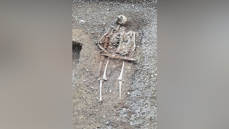 Bei einer Grabung in Nordendorf wurde ein Reiterkrieger gefunden.