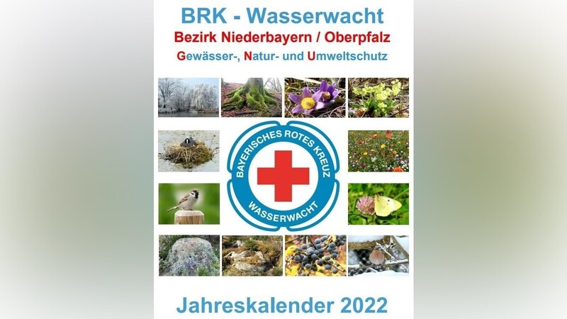 Der Naturkalender 2022 der Wasserwacht.