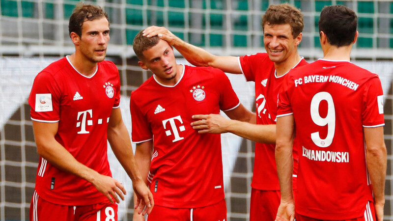 Der FC Bayern gewinnt zum Saisonabschluss in Wolfsburg.
