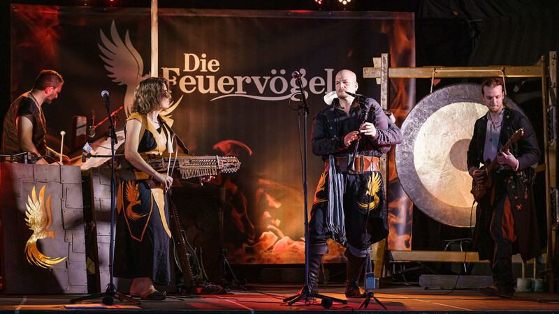 Die Mittelalterband "Die Feuervögel" bilden den Abschluss der Picknick-Laga am 20. August.