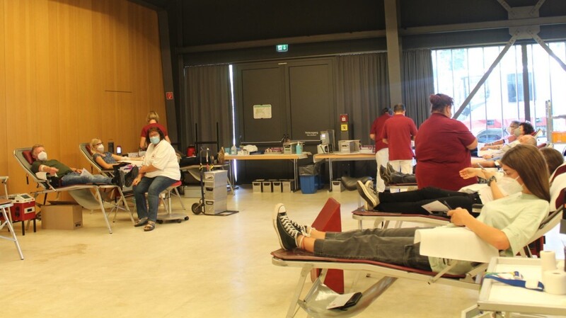 Viele waren dem Aufruf zum Blutspenden gefolgt und sind am Mittwoch ins HDG gekommen.