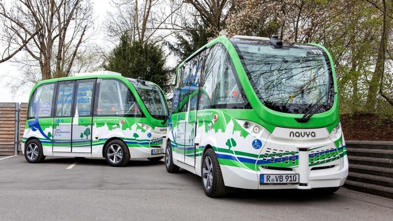 Der Testbetrieb der autonom fahrenden Busse startet am Mittwoch, 1. September.