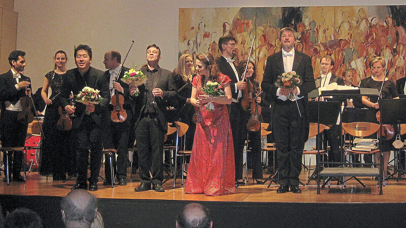 Das Karlsbader Sinfonieorchester und die Solisten der Operngala ernteten am Ende tosenden Applaus.