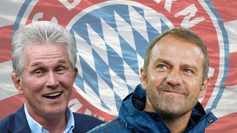 "Hansi nimmt jeden mit. Das ist auch das, was Jupp Heynckes gemacht hat", sagt Bayern-Kapitän Manuel Neuer über Interimstrainer Flick (r.).