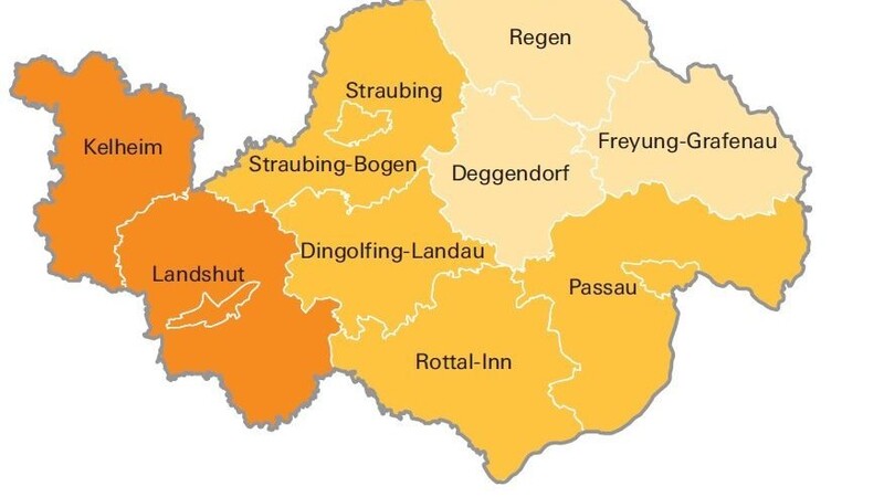 Niederbayern wächst im Westen.